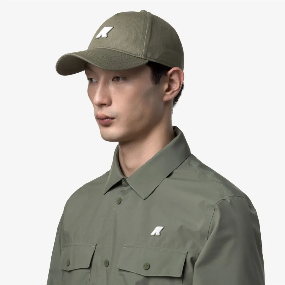 K-Way Klassic Ilis șapcă unisex verde bumbac mărime unică