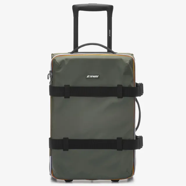 K-Way Blossac S troller cabina verde negru 33L