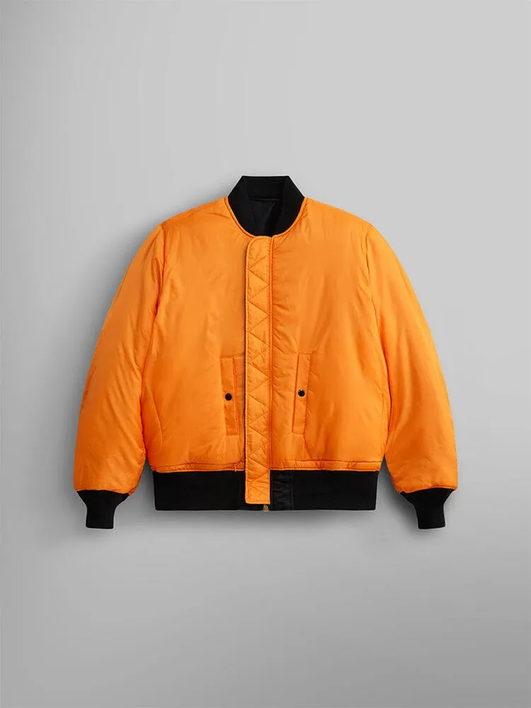 Alpha Industries MA-1 Heritage geaca bomber negru rezistenta apa