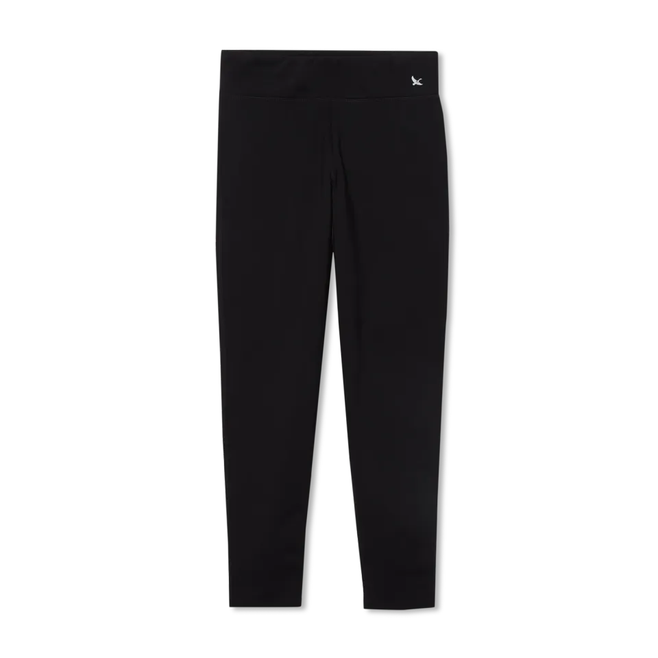 Eddie Bauer colanti fete cu fleece negru plush