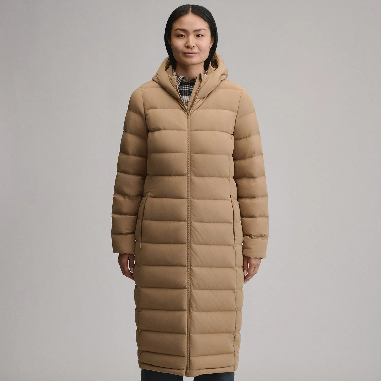 Eddie Bauer Stretch Down palton dama negru puf