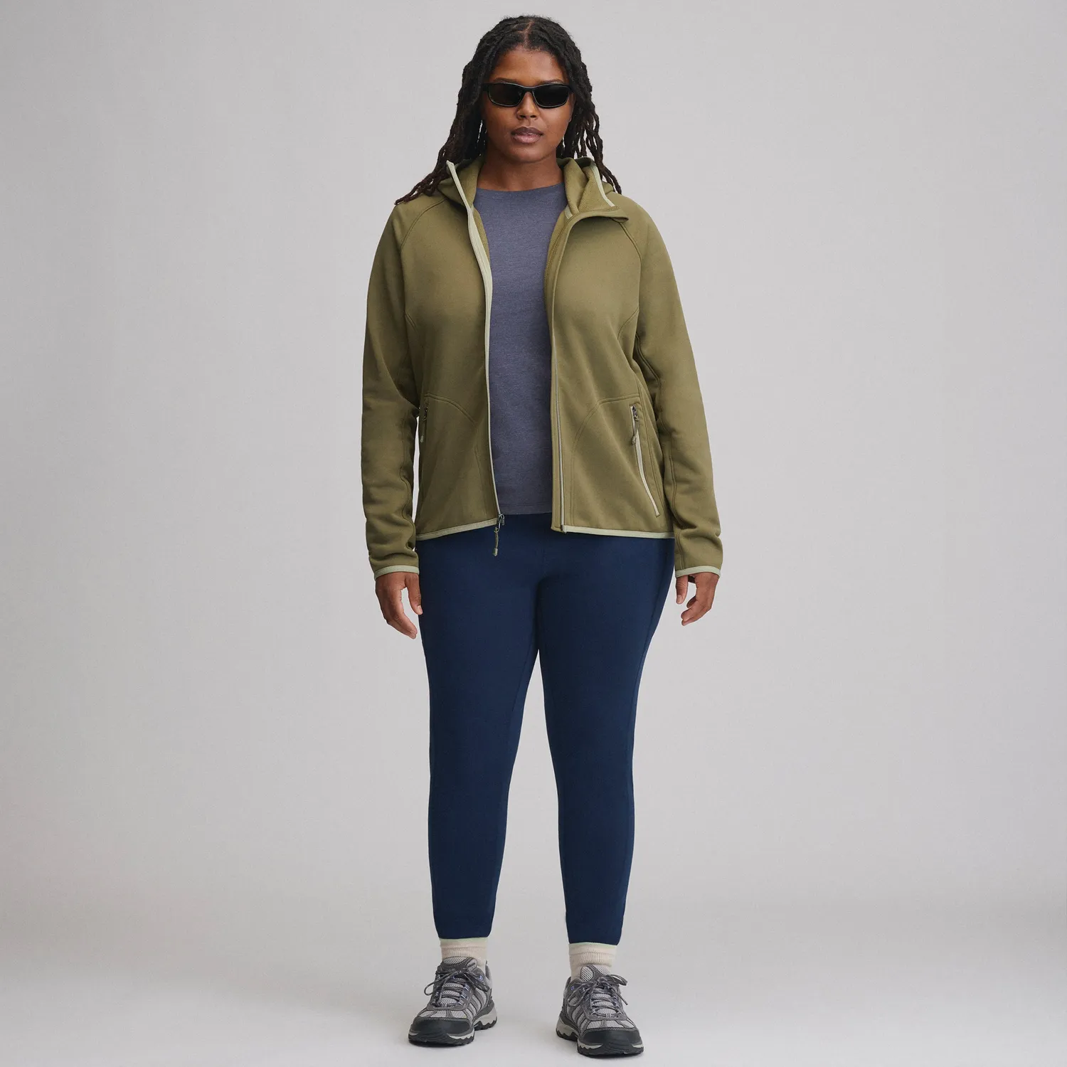 Eddie Bauer Pursuit geacă fleece damă neagră elastică