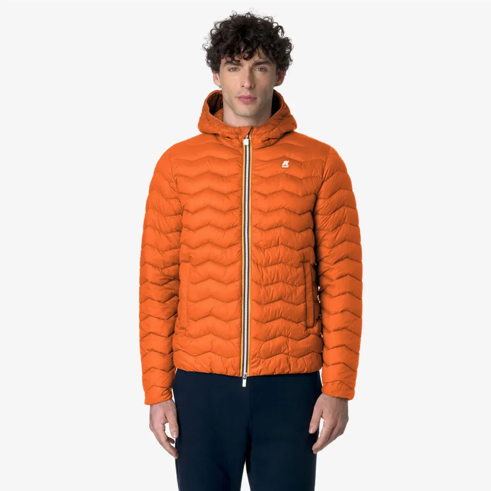 K-Way Jack Quilted Warm geacă bărbați portocaliu cupru