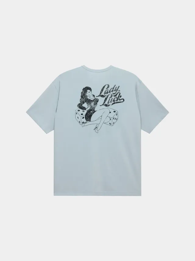 Alpha Industries Lady Luck Tee tricou negru relaxed