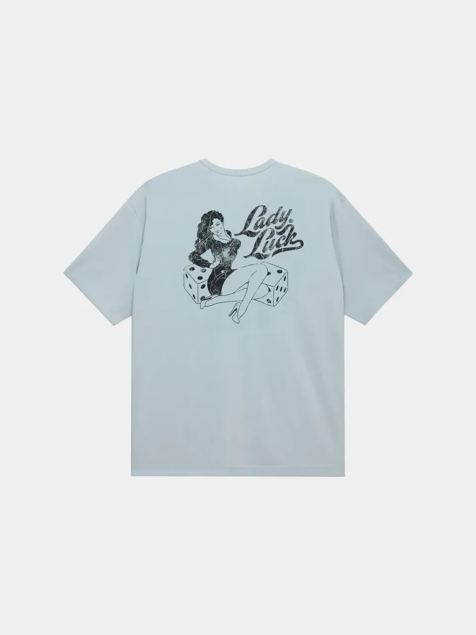 Alpha Industries Lady Luck Tee tricou negru relaxed