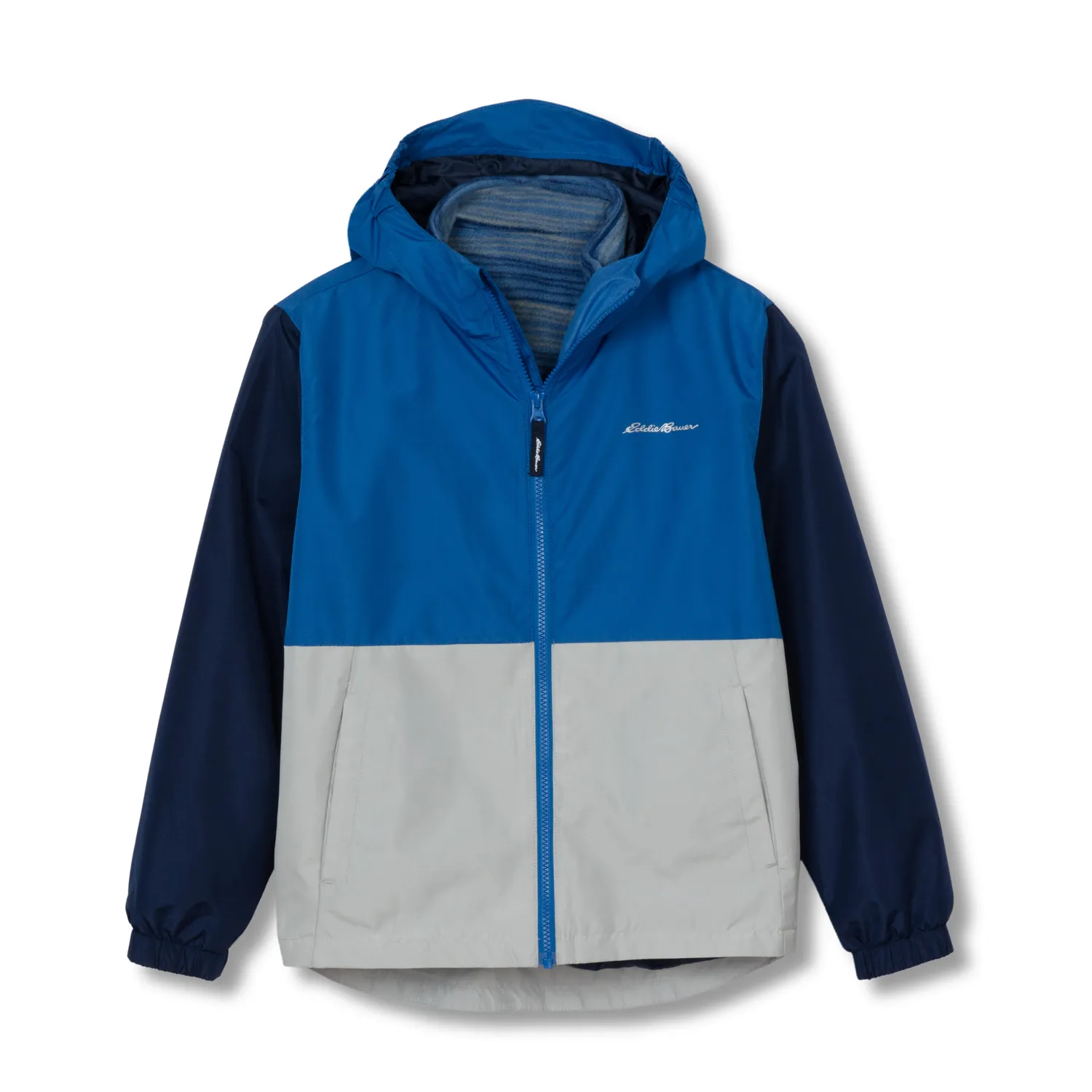 Eddie Bauer Lone Peak 3-in-1 geacă băieți neagră impermeabilă