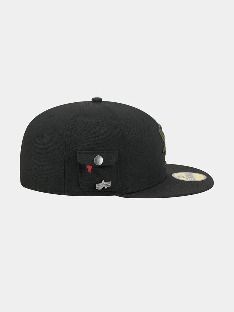 Alpha Industries 59Fifty Chicago White Sox sapca neagra fitted