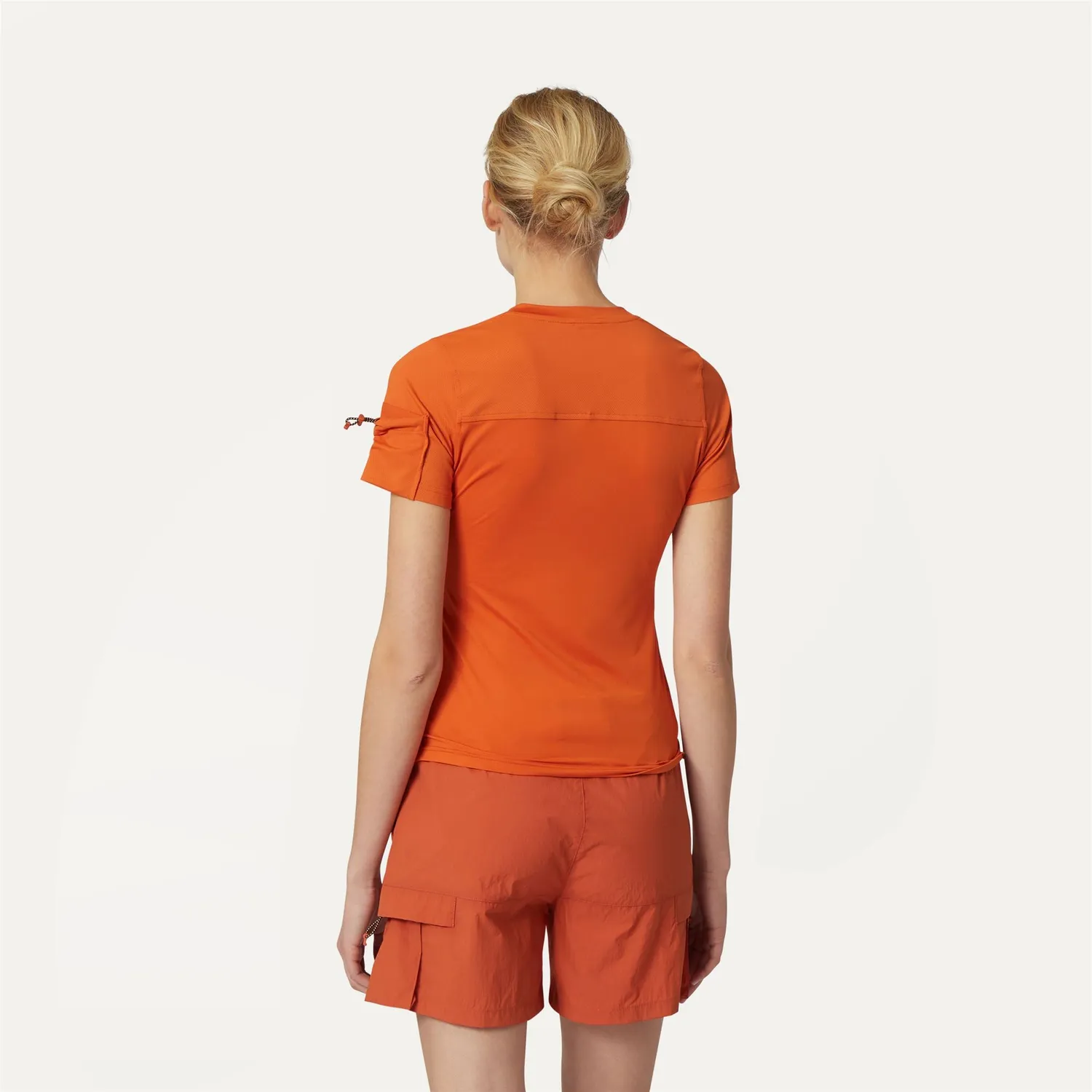 K-Way Pachour tricou Orange Copper UV compact