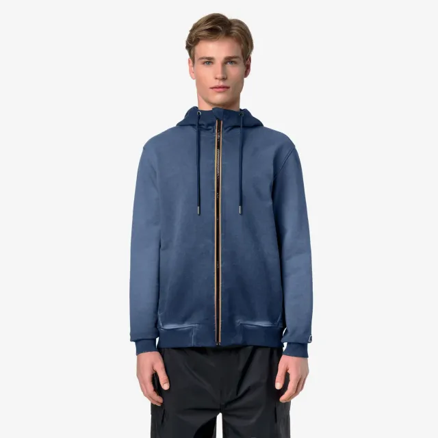 K-Way Rainer LF K8152BW hanorac barbati albastru fleece