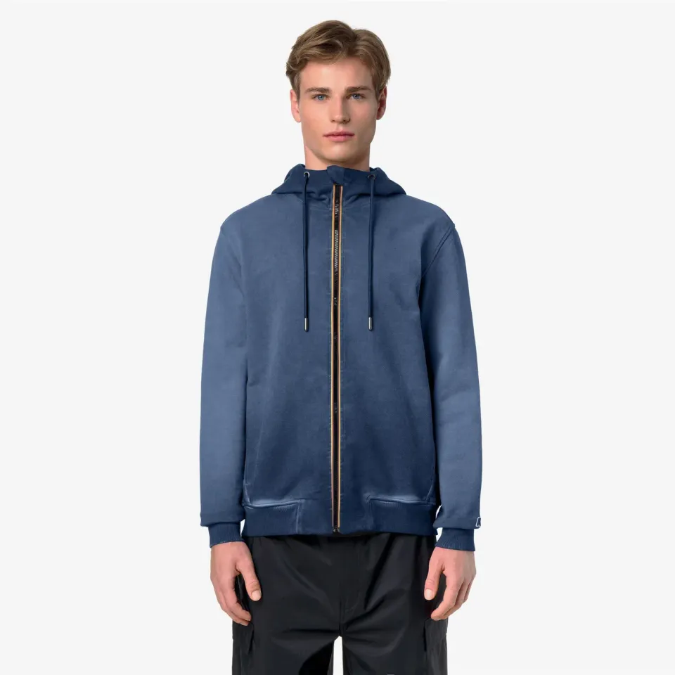 K-Way Rainer LF K8152BW hanorac barbati albastru fleece