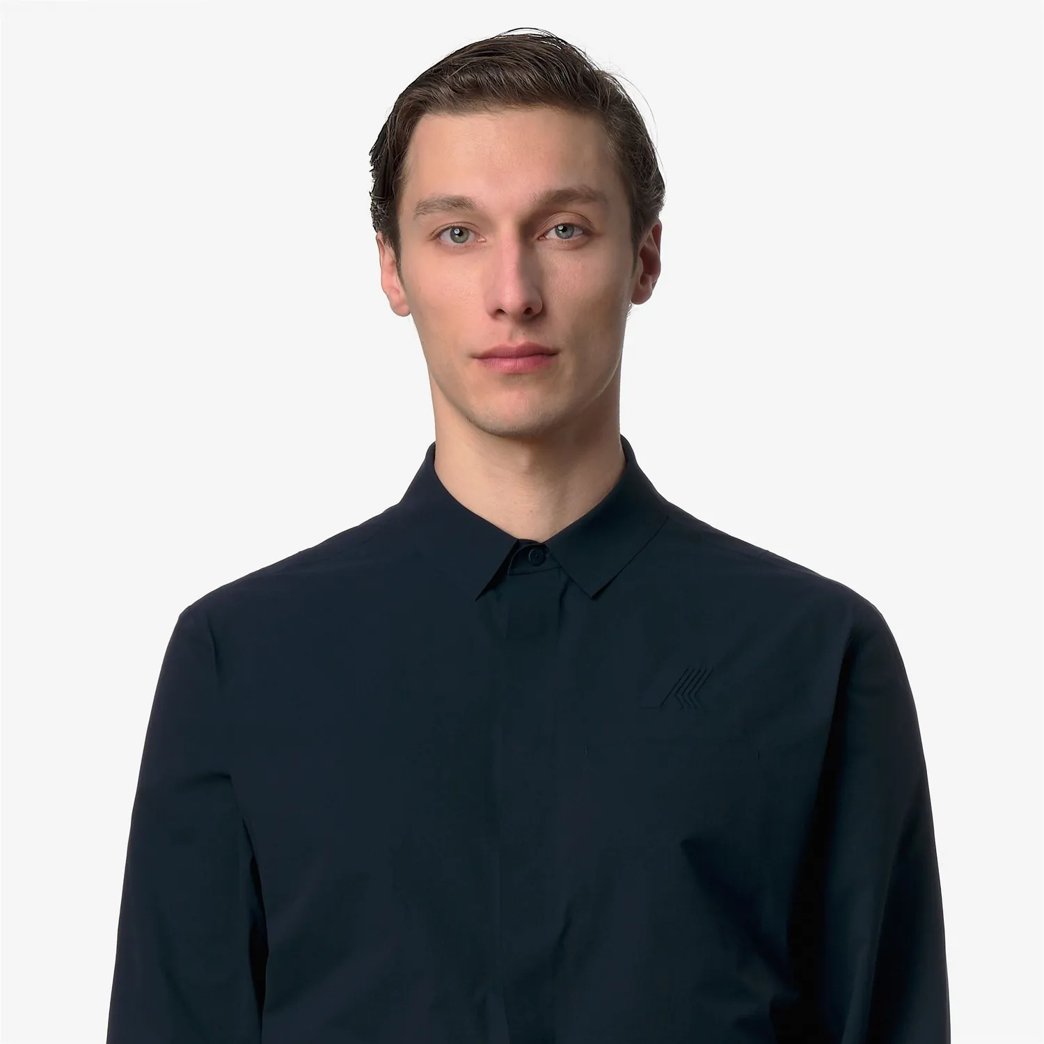 K-Way Sharrie overshirt barbati Blue Depth tehnic