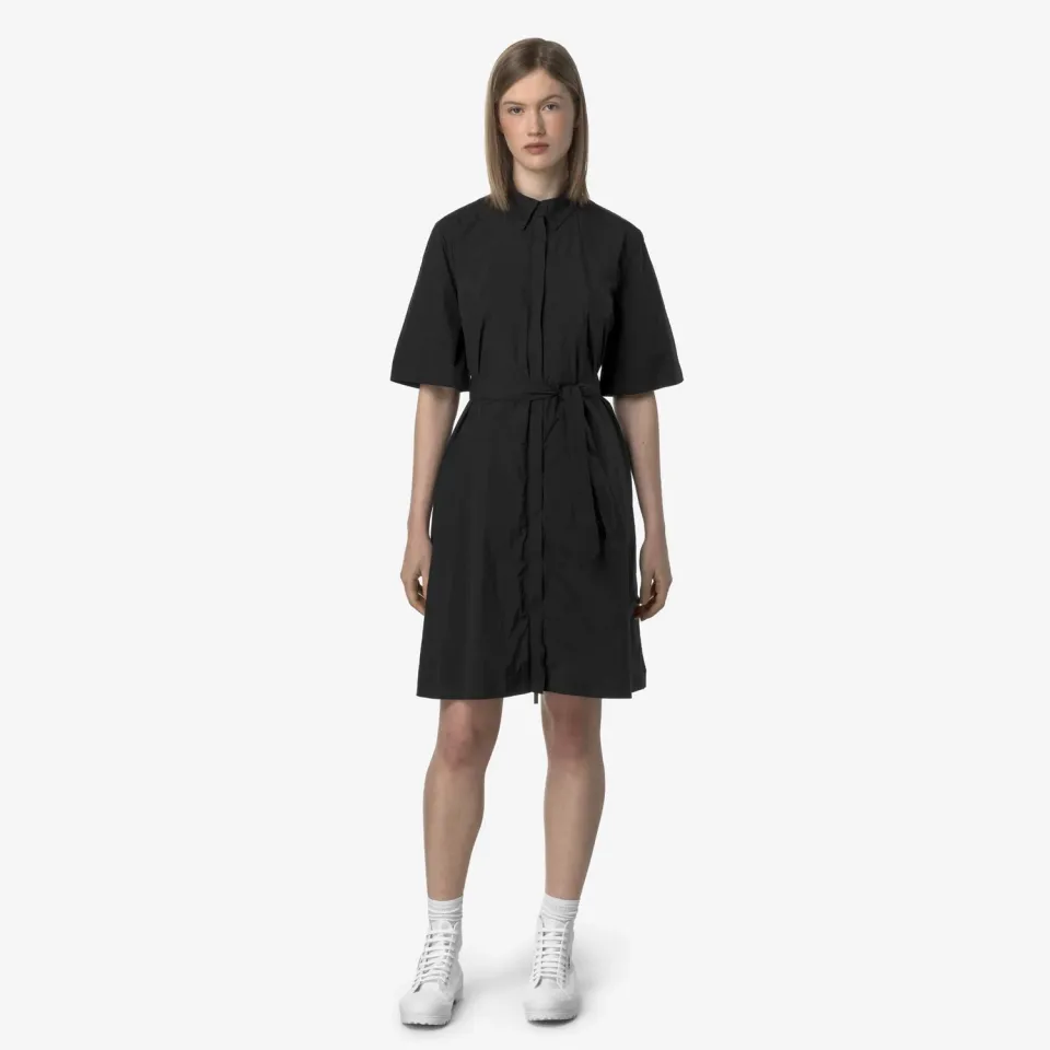 K-Way Lizy geaca dama negru impermeabil 3/4
