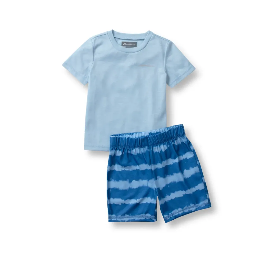 Eddie Bauer Toddler Boys Loose Fit pijama dream blue