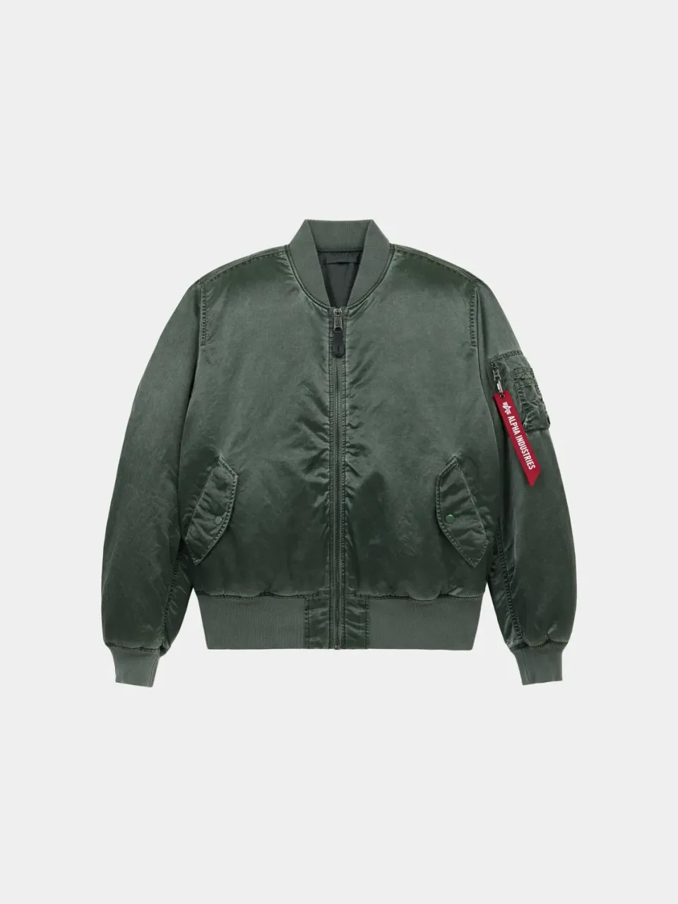 Alpha Industries MA-1 Battlewash geaca bomber negru nailon