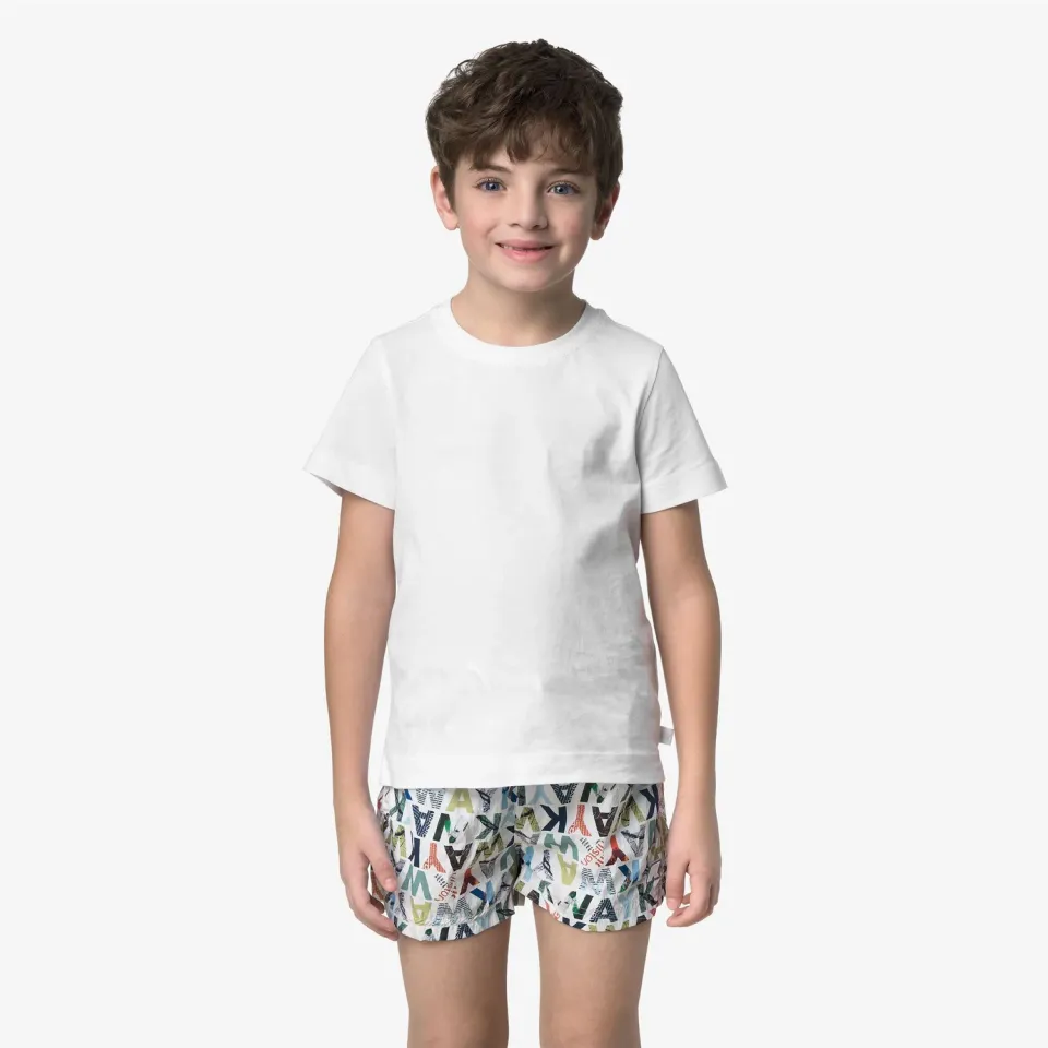 K-Way Hazel Graphic Beach sort inot baieti Graphic