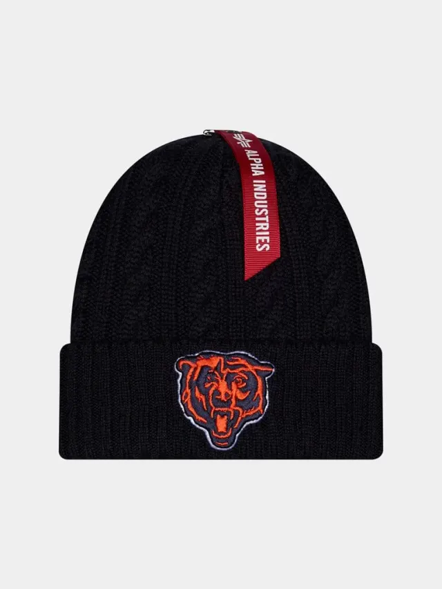 Alpha Bears New Era căciulă Navy lână merinos