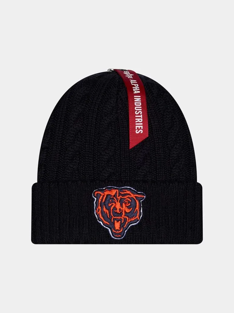Alpha Bears New Era căciulă Navy lână merinos