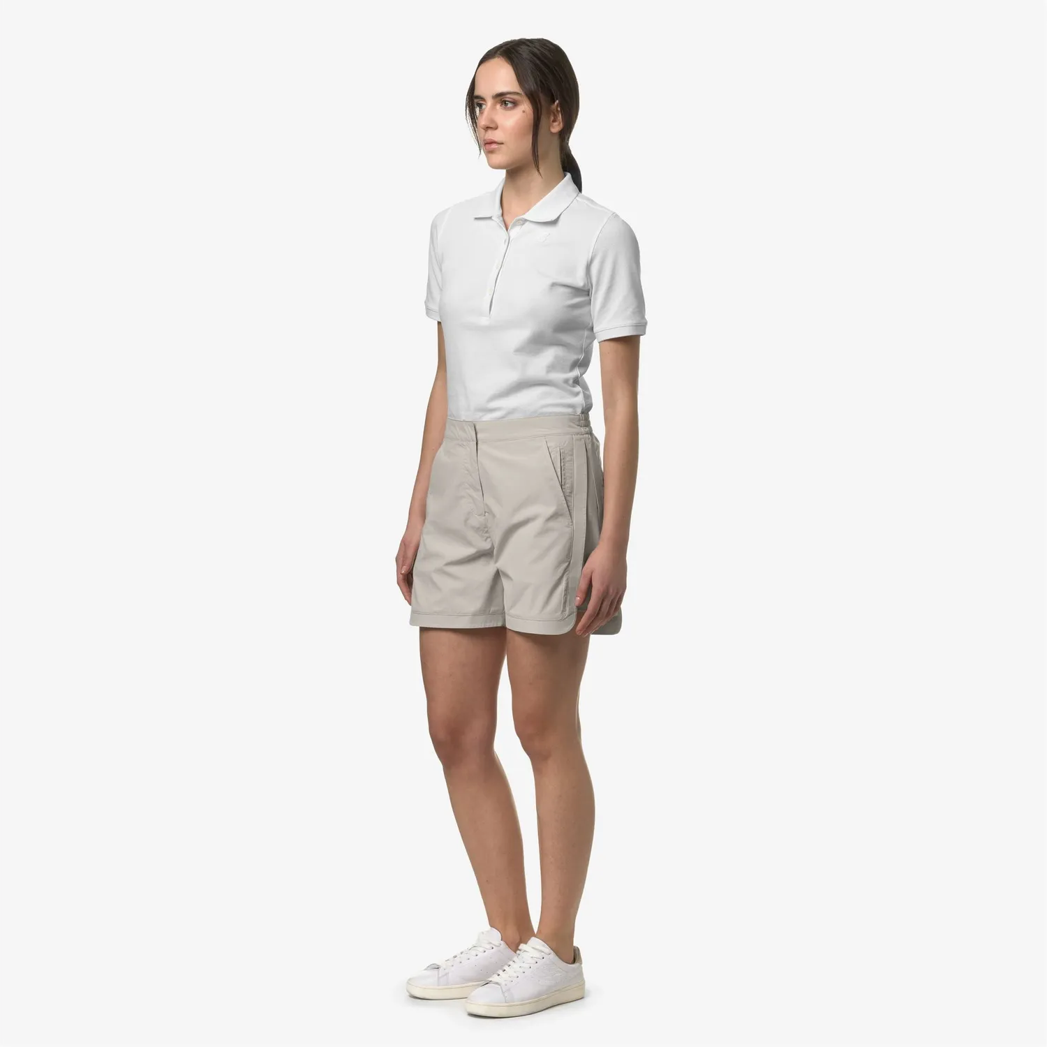 K-Way Annise pantaloni scurti dama bej deschis