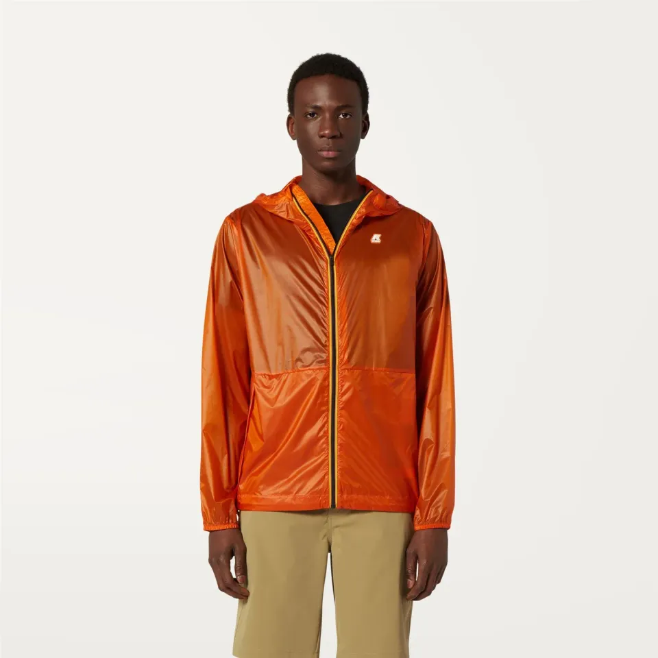 K-Way Cleonard Light Micro Ripstop geaca barbati Orange Russet