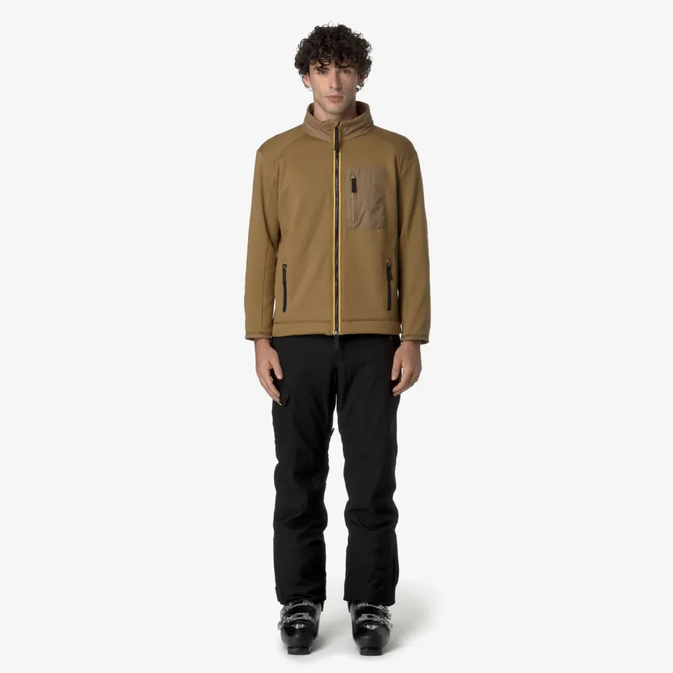 K-Way Avrieux Microtwill 2L pantaloni schi negru impermeabil