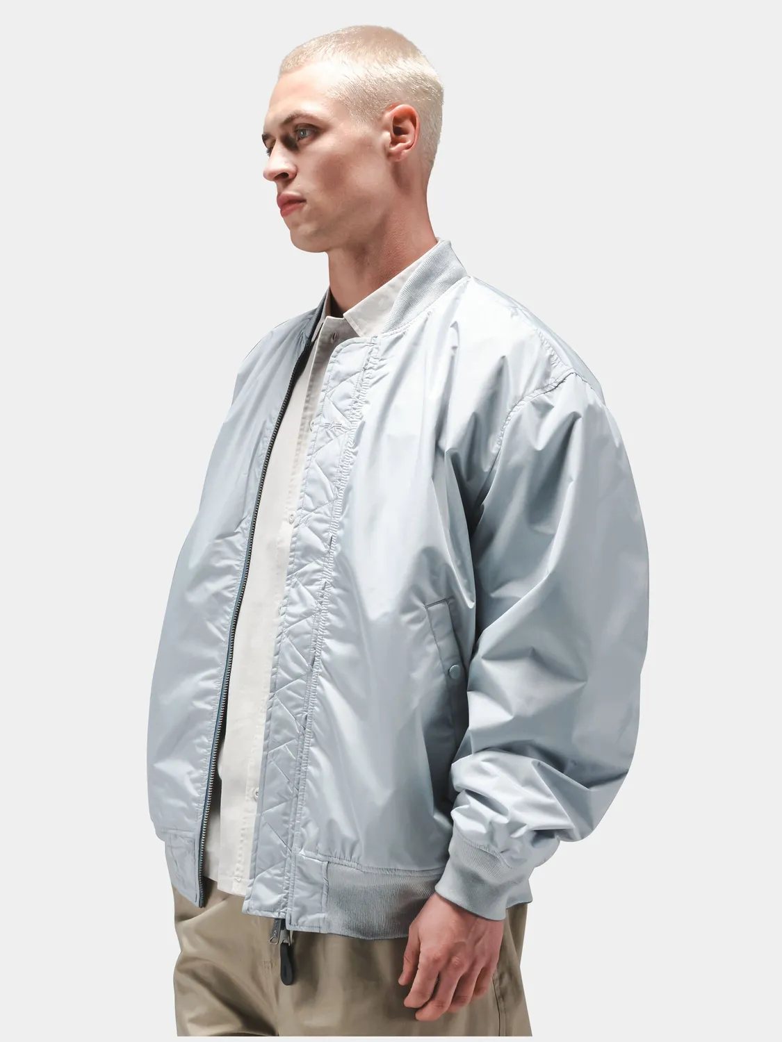 Alpha Industries L-2B Oversized geacă Denim Blue reversibilă