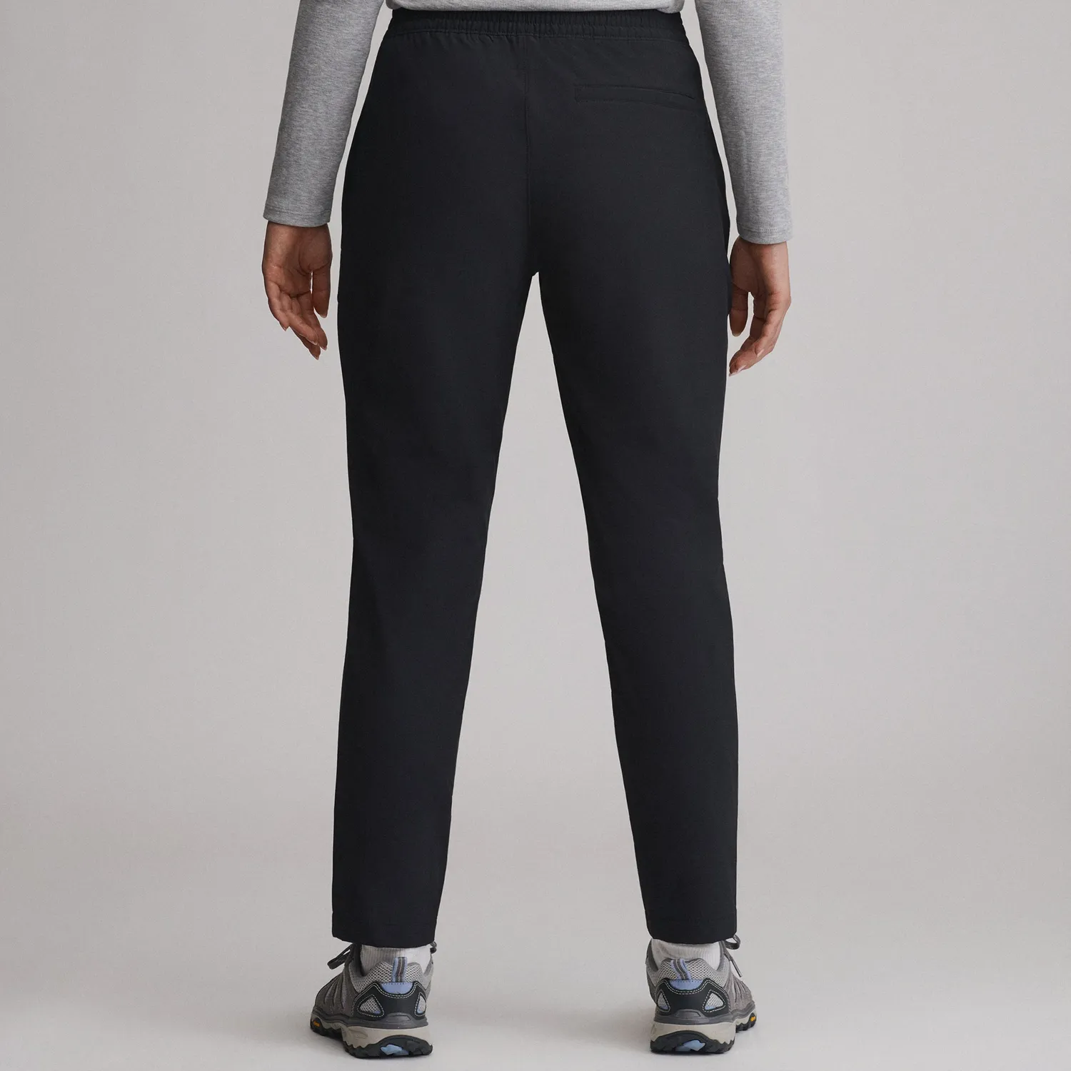Eddie Bauer Scout Pantaloni dama Black captusiti fleece