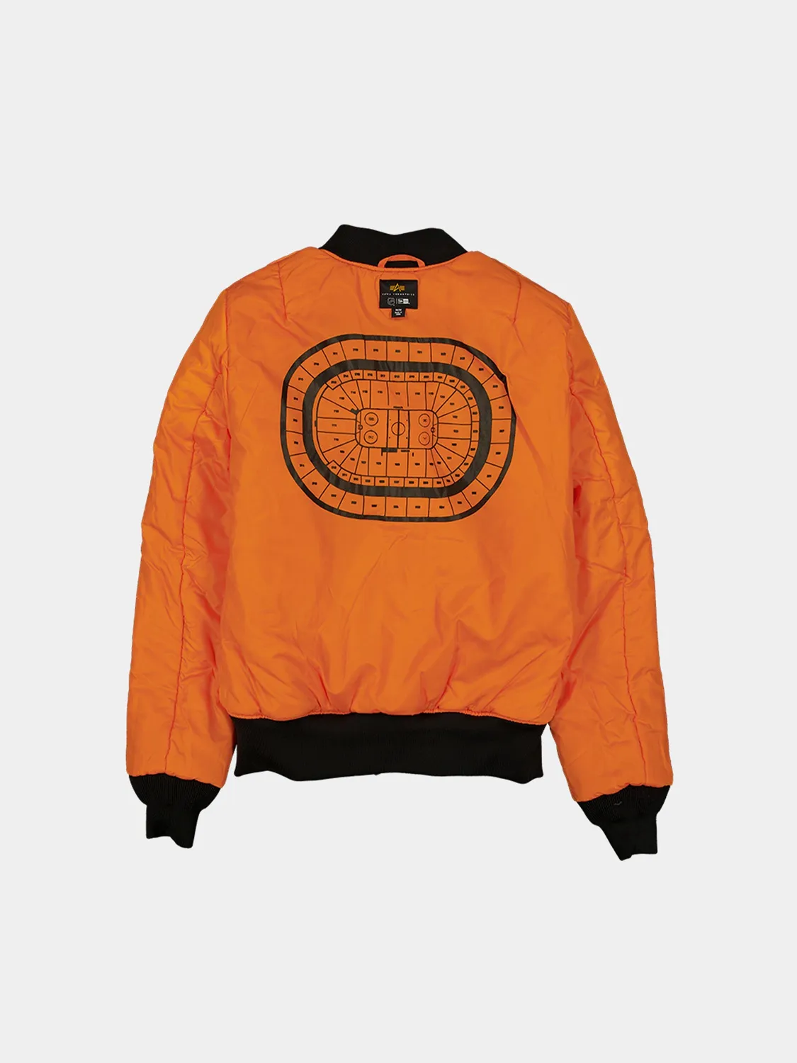 Alpha Industries MA-1 Buffalo Sabres jachetă bomber neagră