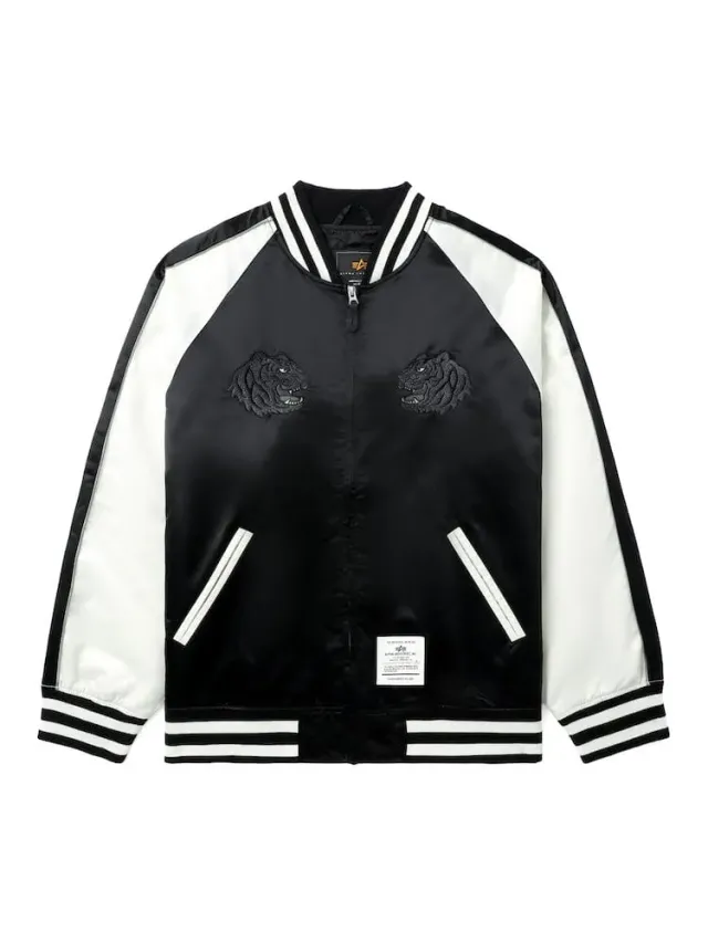 Alpha Industries UNFRM Tiger geaca souvenir negru nailon