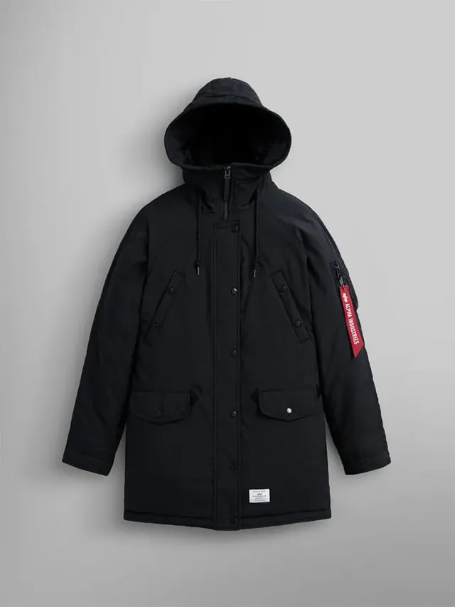Alpha Industries N-3B Altitude parka dama neagra calduroasa