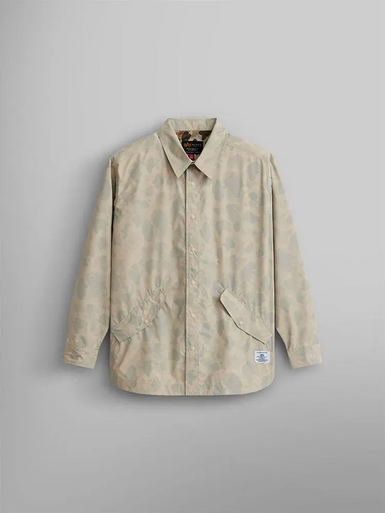 Alpha Industries Packaway Shirt geacă limestone subțire ploaie