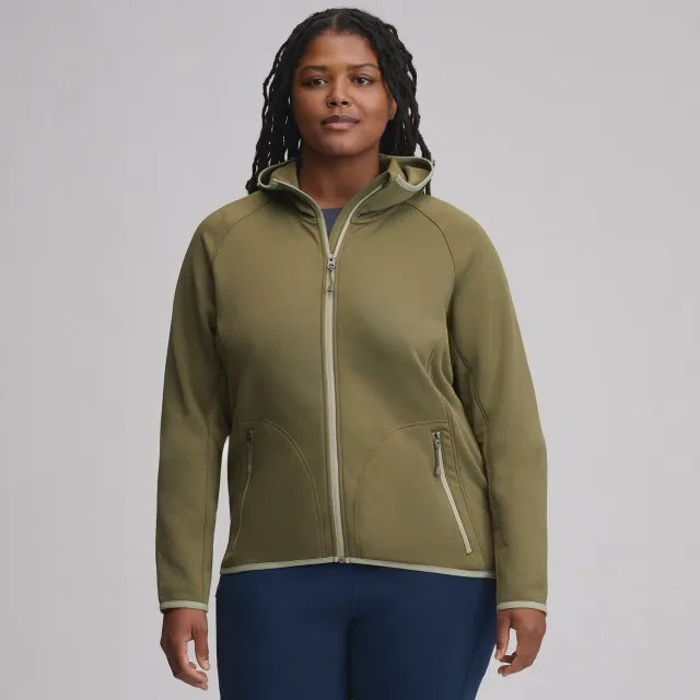Eddie Bauer Pursuit geacă fleece damă neagră elastică