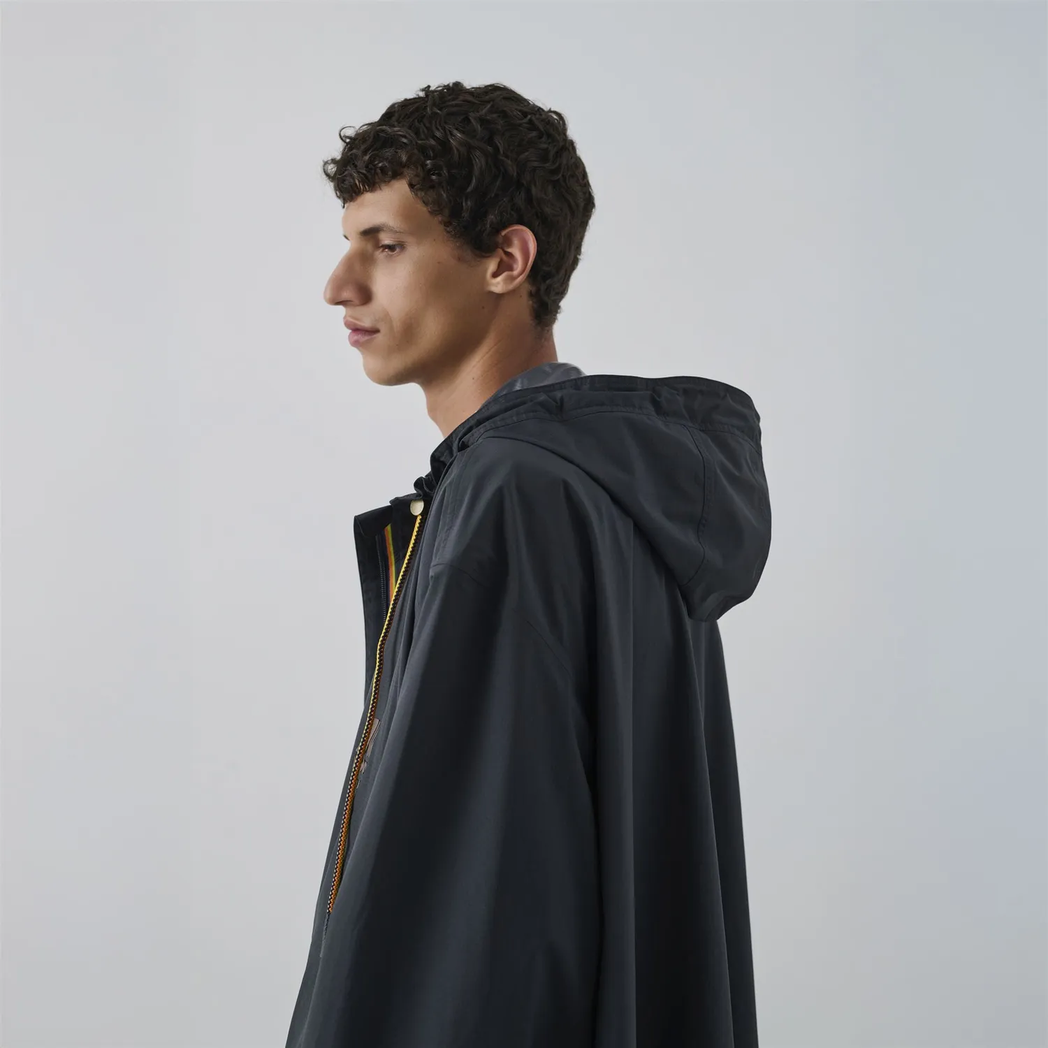K-Way Le Vrai Amiable Pradel trench negru damă lung