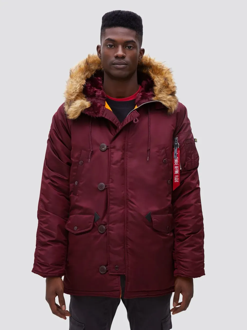 Alpha Industries N-3B Slim parka visiniu barbati