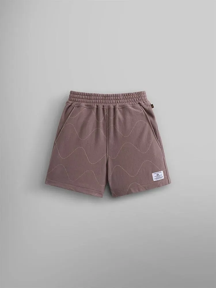 Alpha Industries Quilted sort dama mov praf matlasat