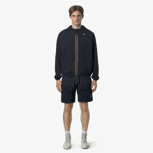 K-Way Burroughs pantaloni scurti barbati Blue Depth ripstop