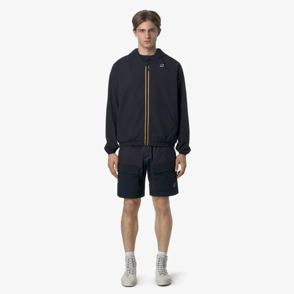 K-Way Burroughs pantaloni scurti barbati Blue Depth ripstop