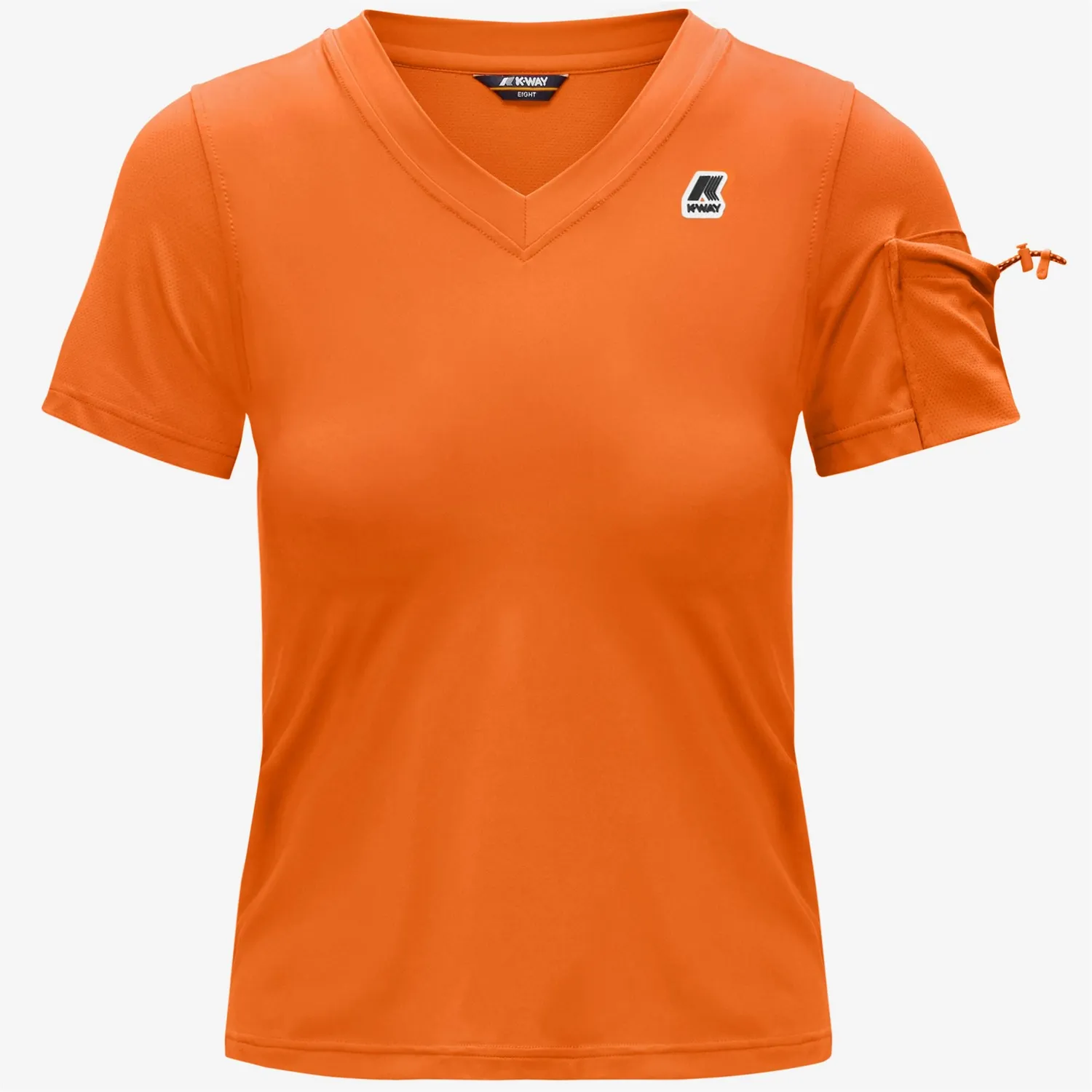K-Way Pachour tricou Orange Copper UV compact