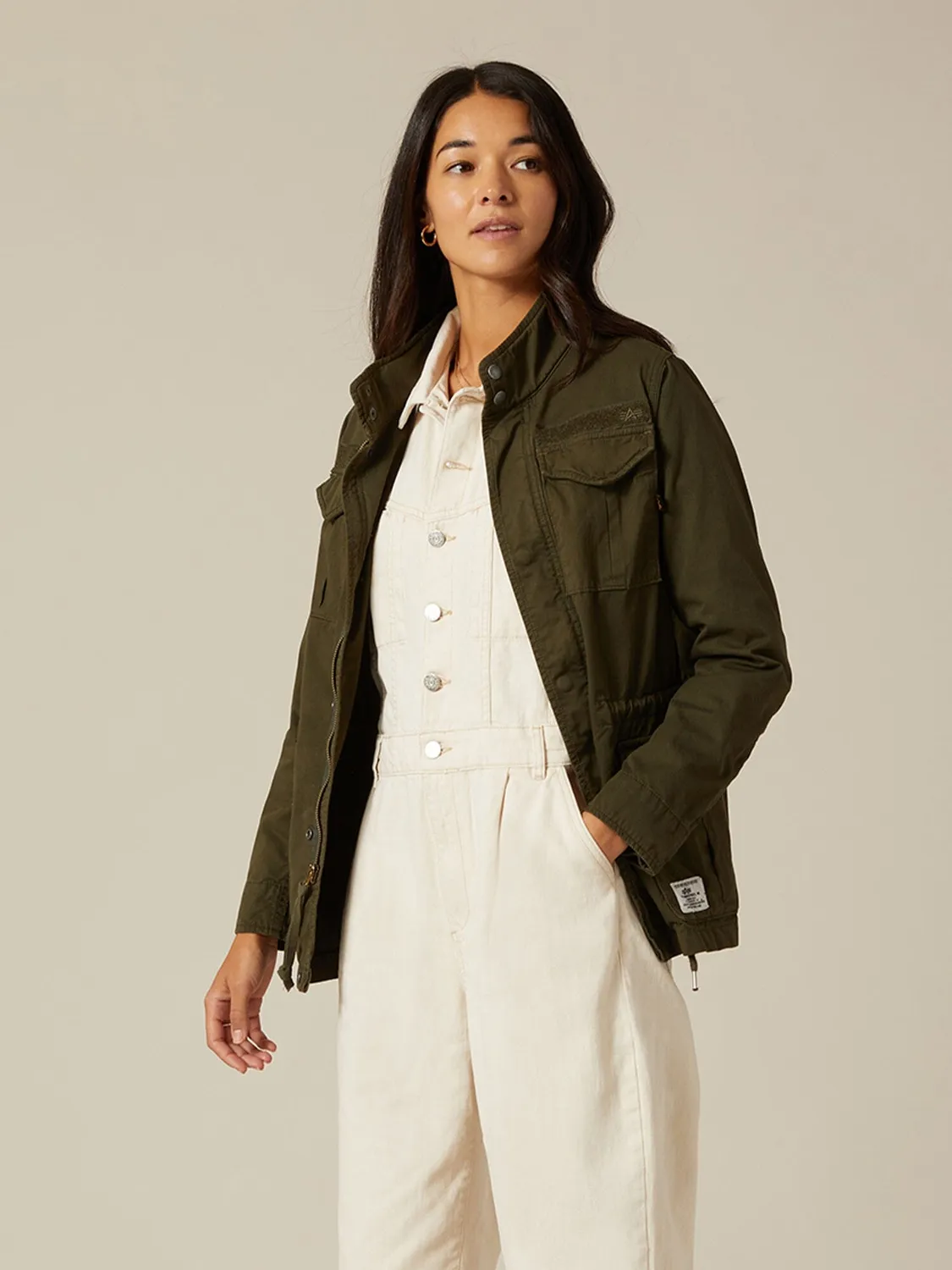 Alpha Industries M-65 Mod geaca neagra bumbac