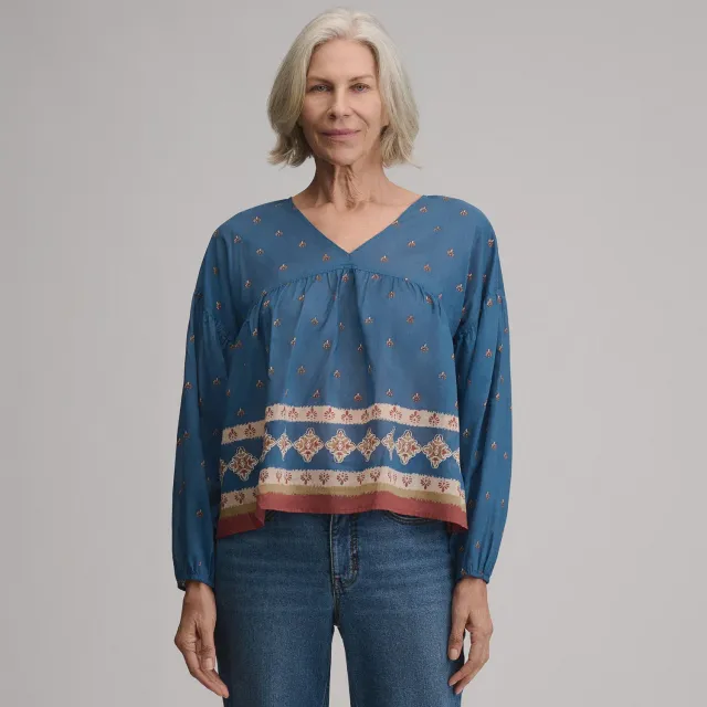 Eddie Bauer bluza dama V-neck Dark Horizon lejera