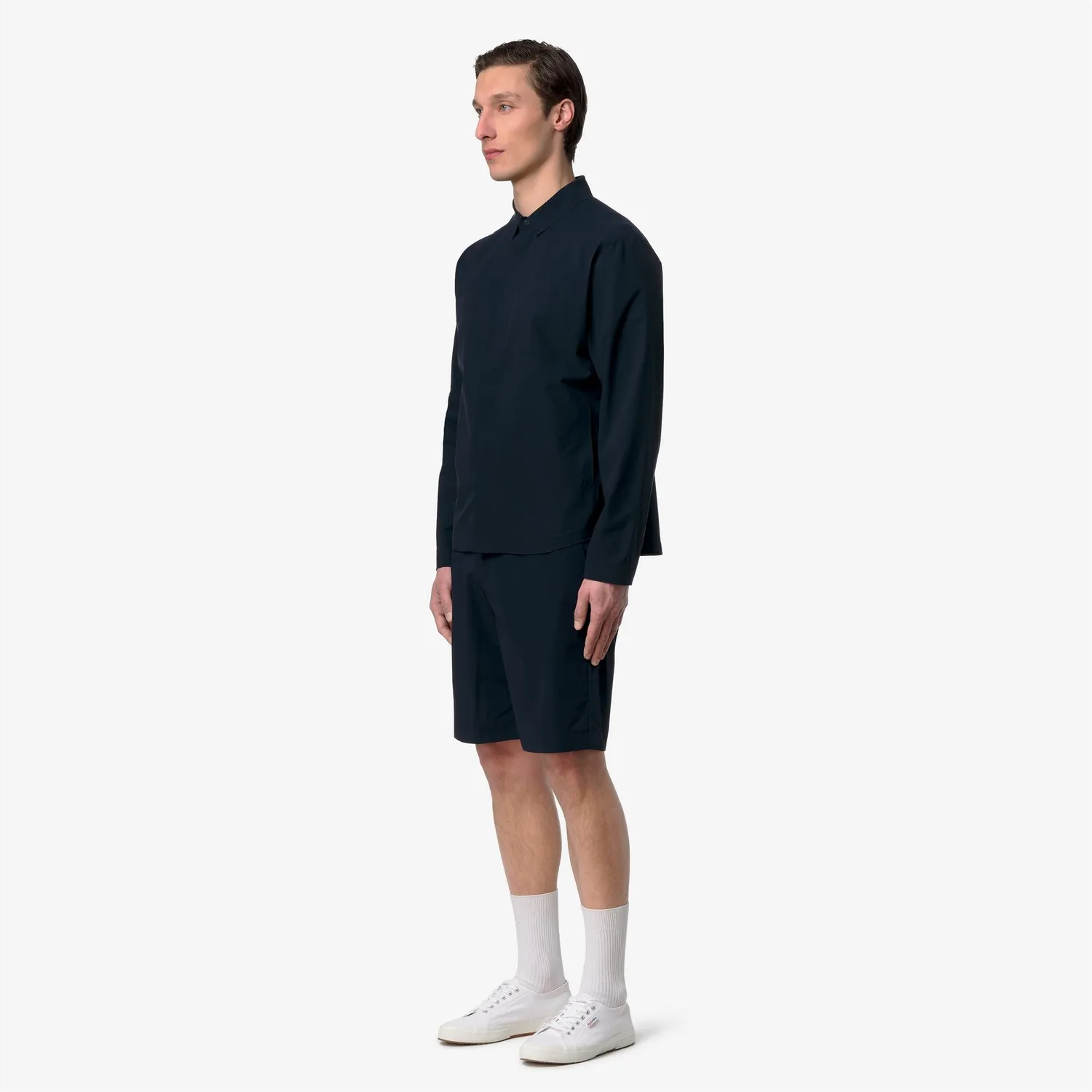 K-Way Sharrie overshirt barbati Blue Depth tehnic