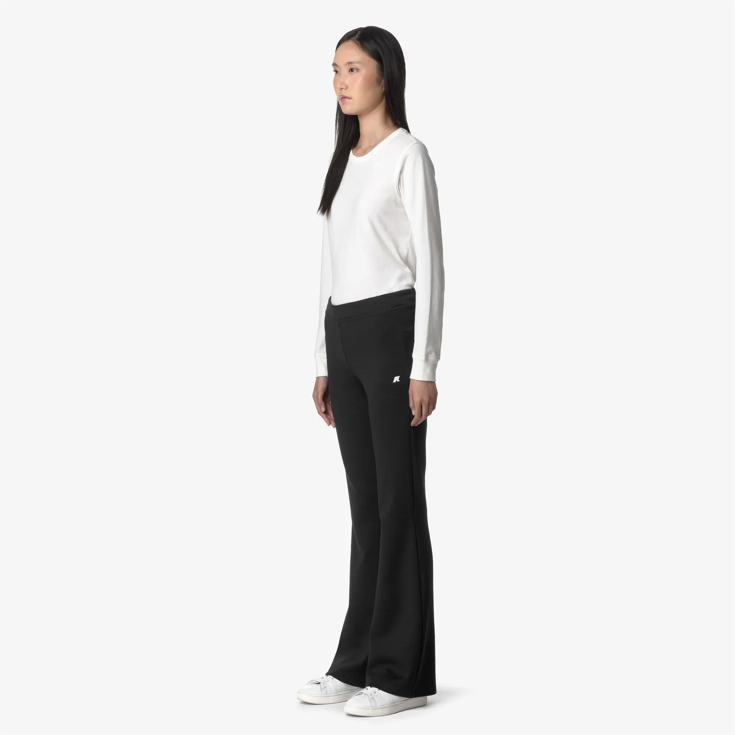 K-Way Jenny Light Spacer pantaloni negri dama