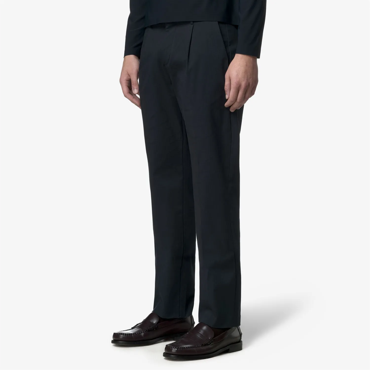 K-Way Ralph Twill Tech pantaloni barbati albastru chino