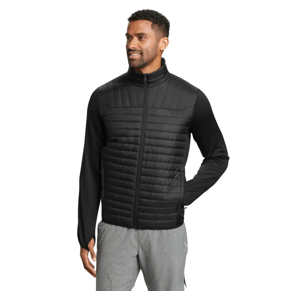 Eddie Bauer Emberlite Hybrid geacă Black călduroasă