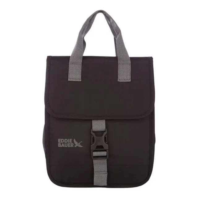 Eddie Bauer Fold-Over geanta pranz Neagra izoterma