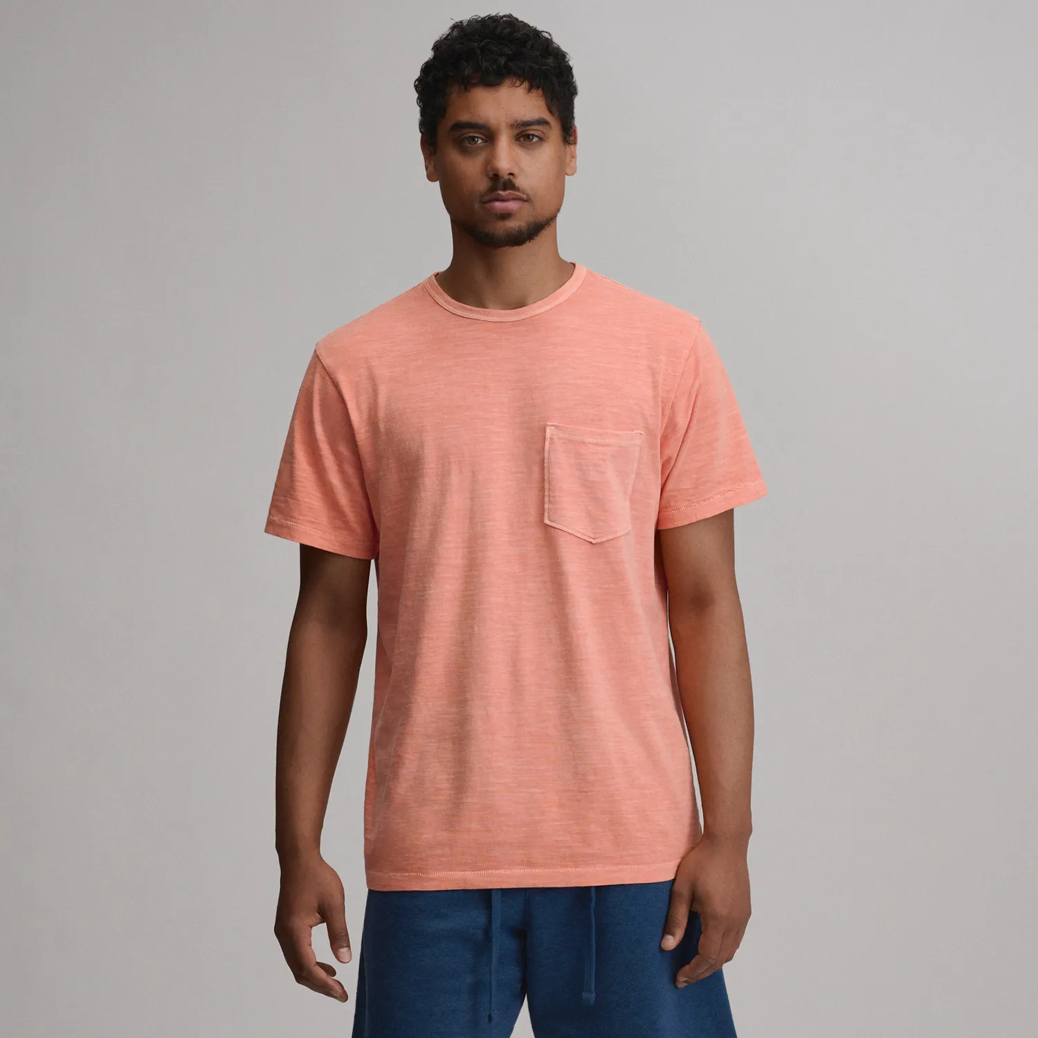 Eddie Bauer Sunwashed tricou bărbați Galben bumbac