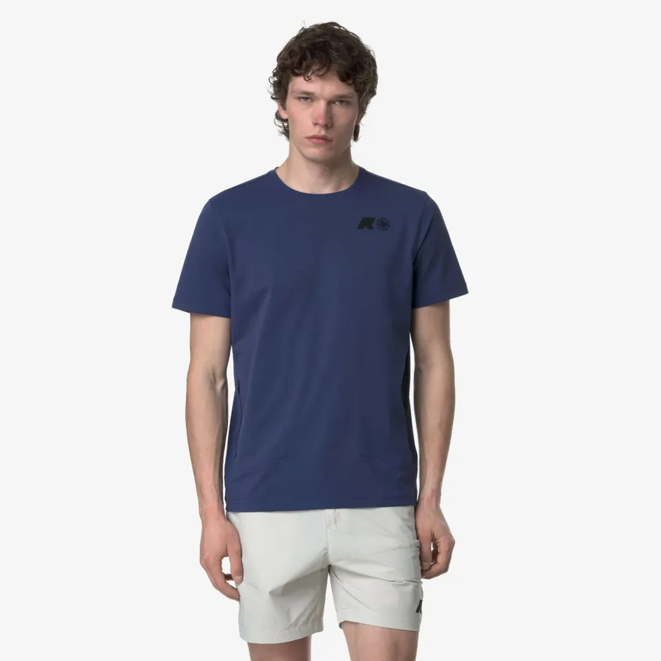 K-Way Seril Coral Gardeners tricou albastru reciclabil