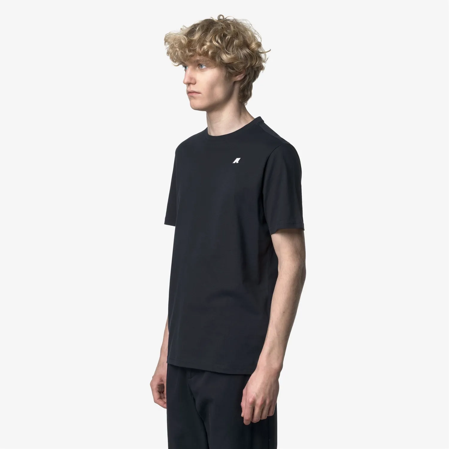 K-Way Odom K3136RW tricou barbati albastru bumbac