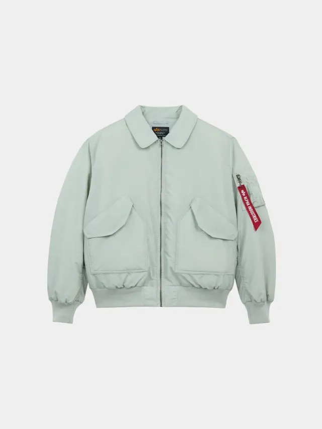 Alpha Industries CWU 45/P Oxford geaca bomber Light Mineral rezistenta