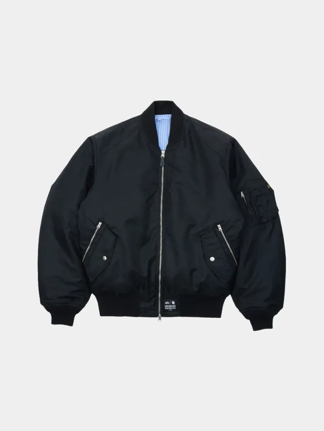 Alpha Industries MA-1 Significant geacă bomber negru călduroasă