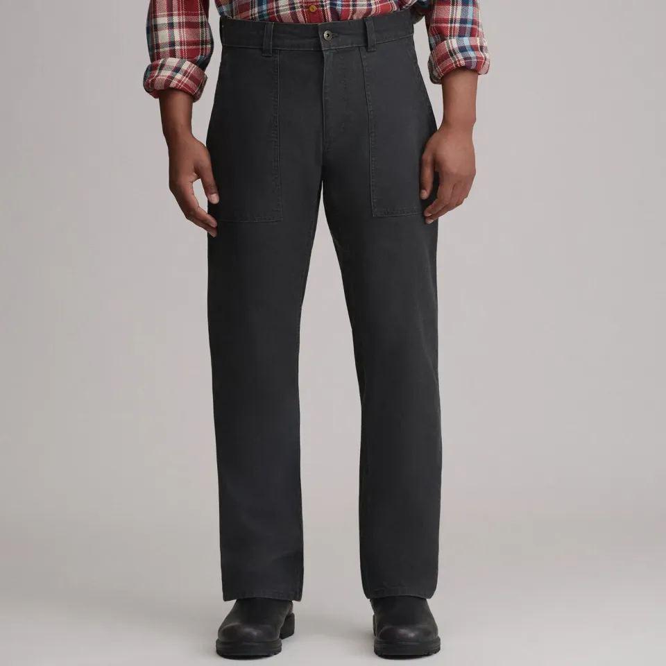 Pantaloni Eddie Bauer Canvas Carpenter maro munca